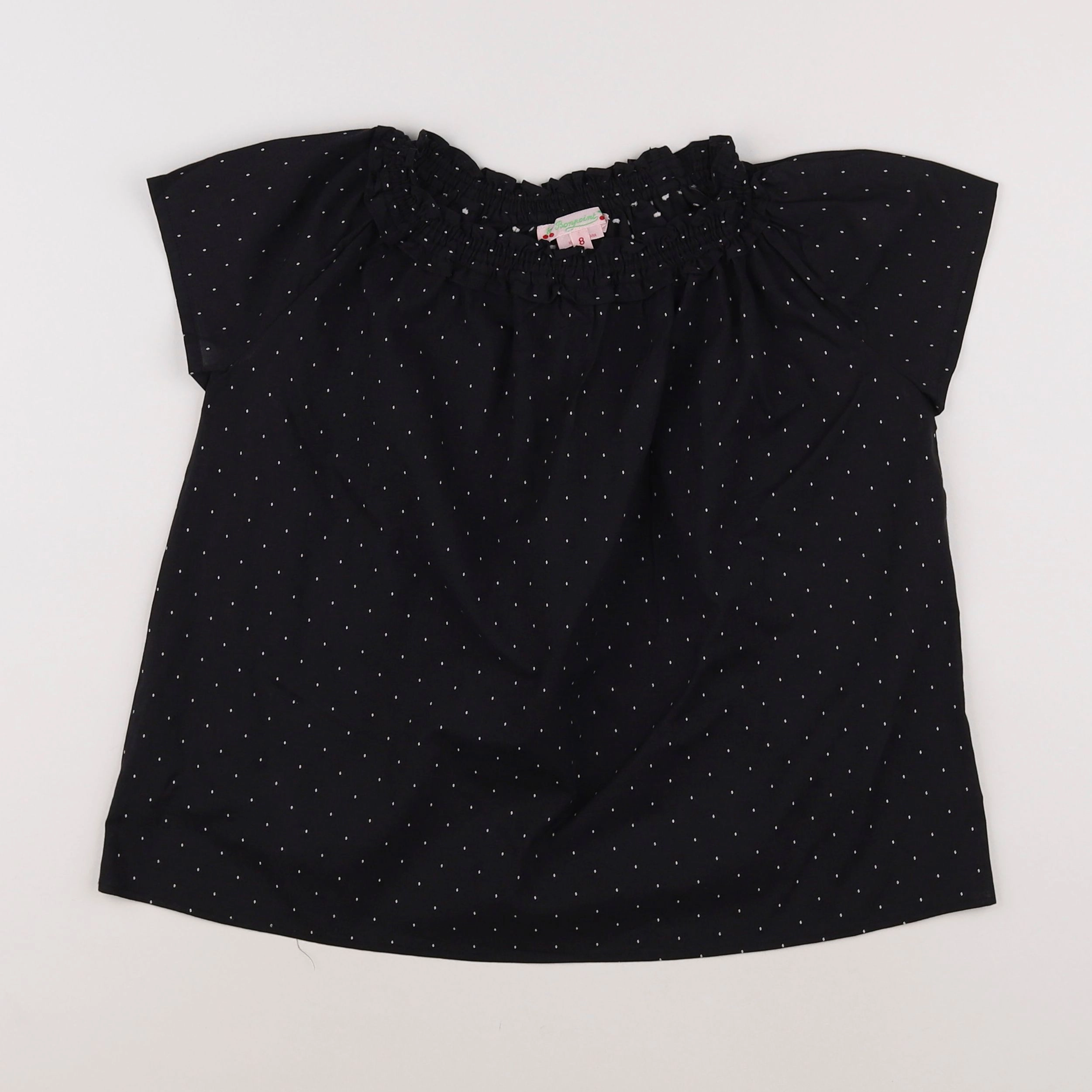 Bonpoint - blouse noir - 8 ans