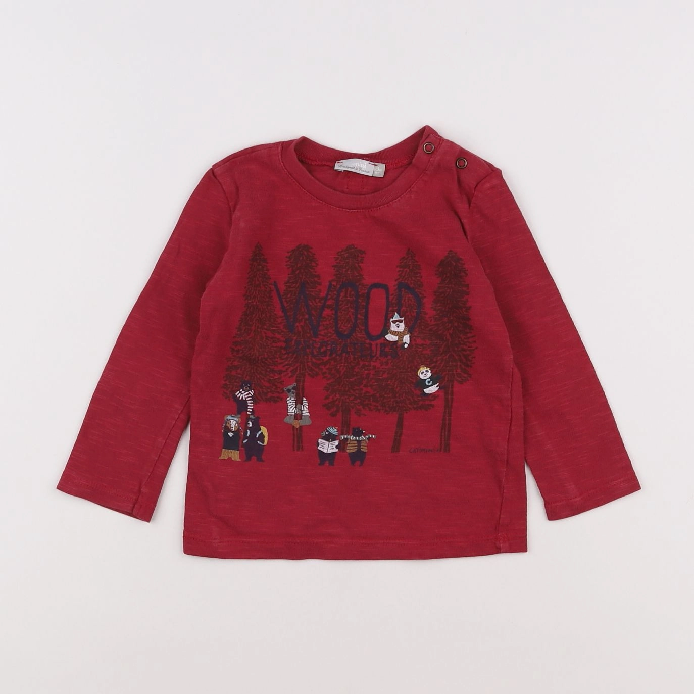 Catimini - tee-shirt rouge - 18 mois