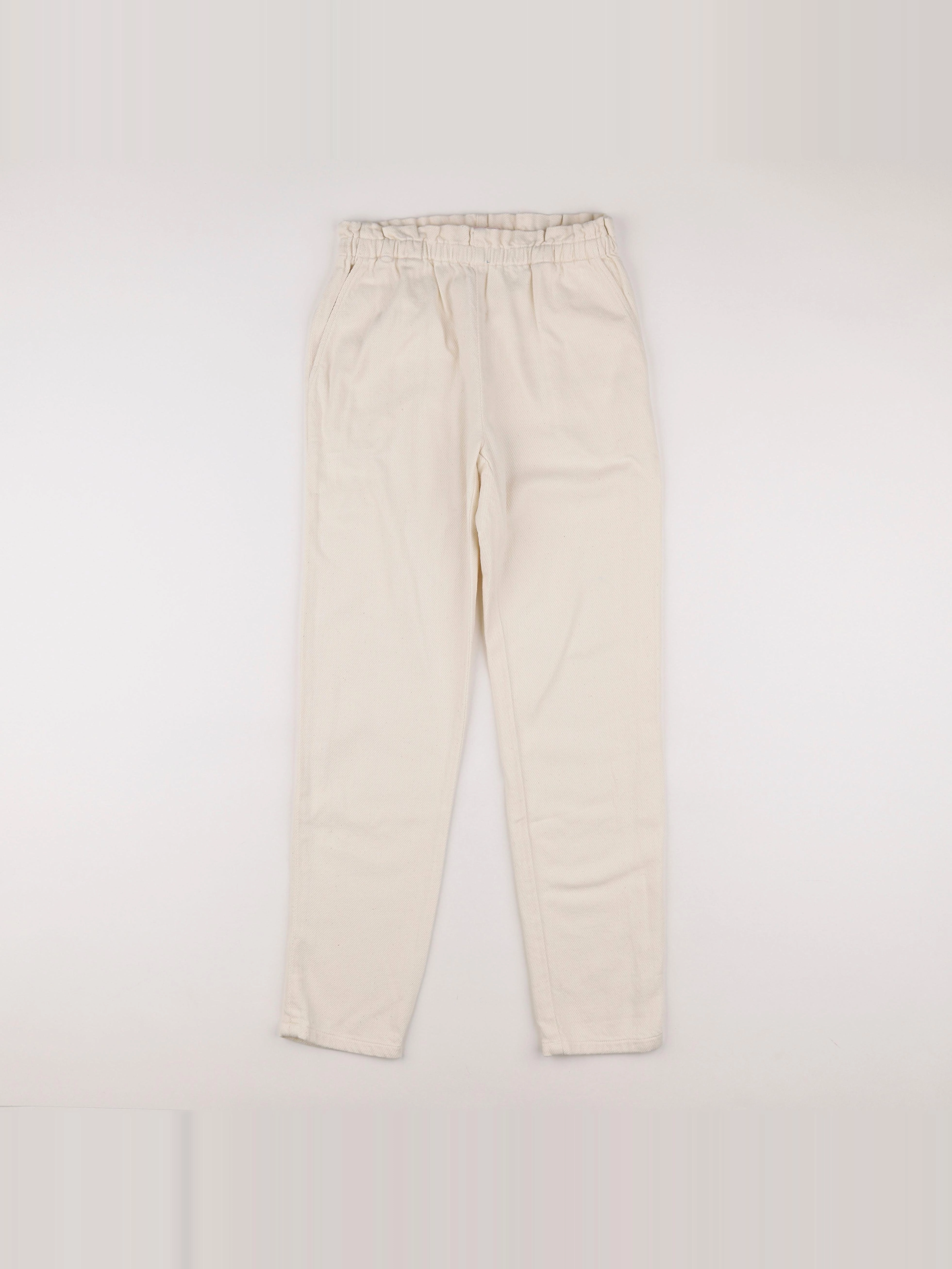 Bonpoint - pantalon beige - 12 ans