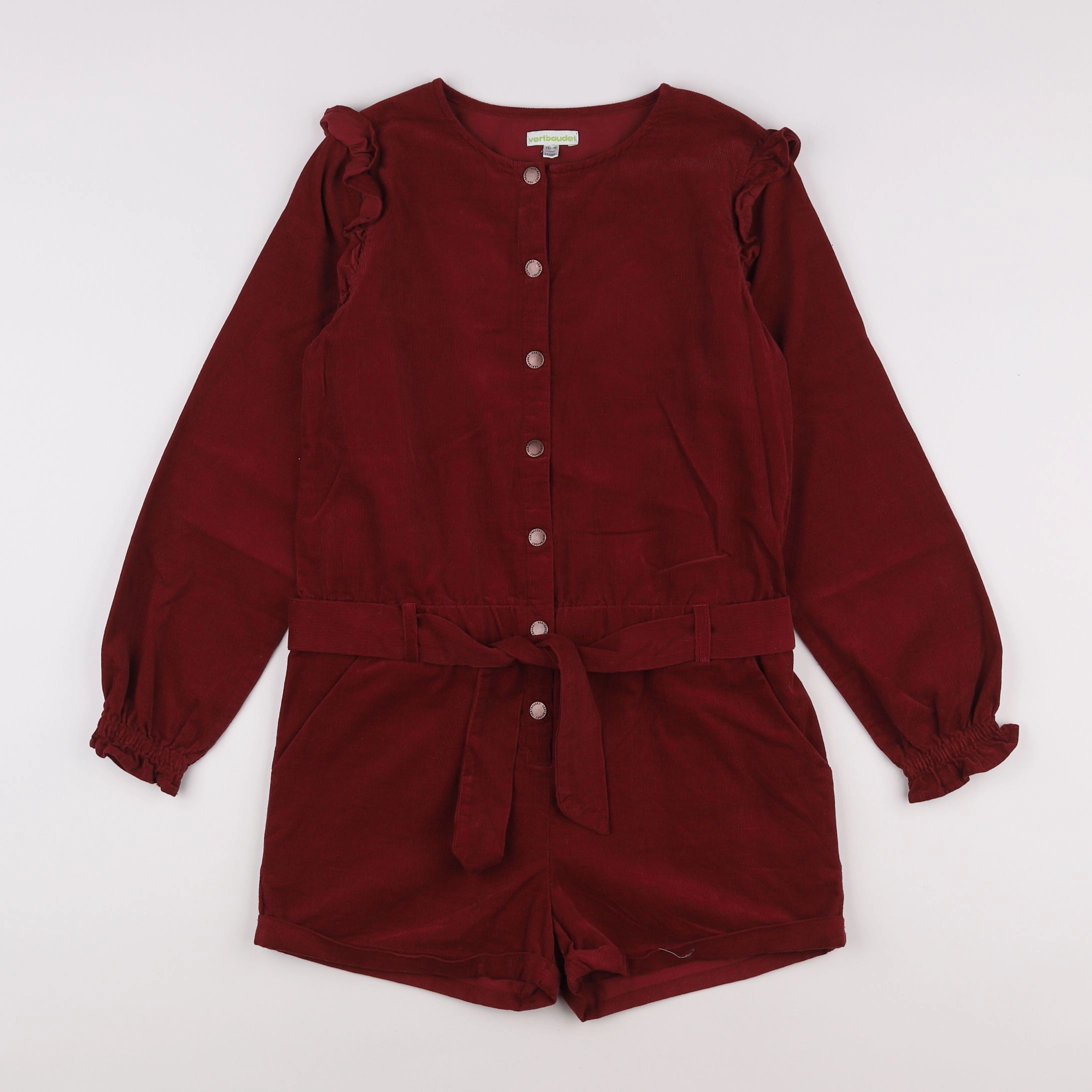 Vertbaudet - combinaison rouge - 12 ans