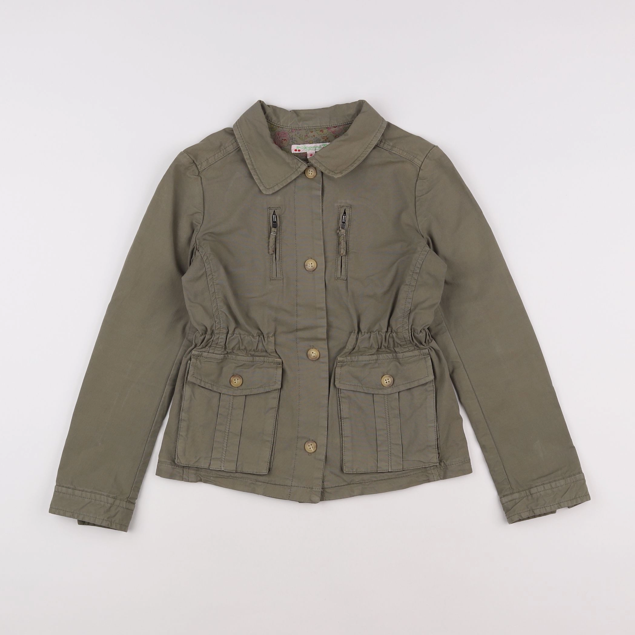 Bonpoint - veste vert - 8 ans