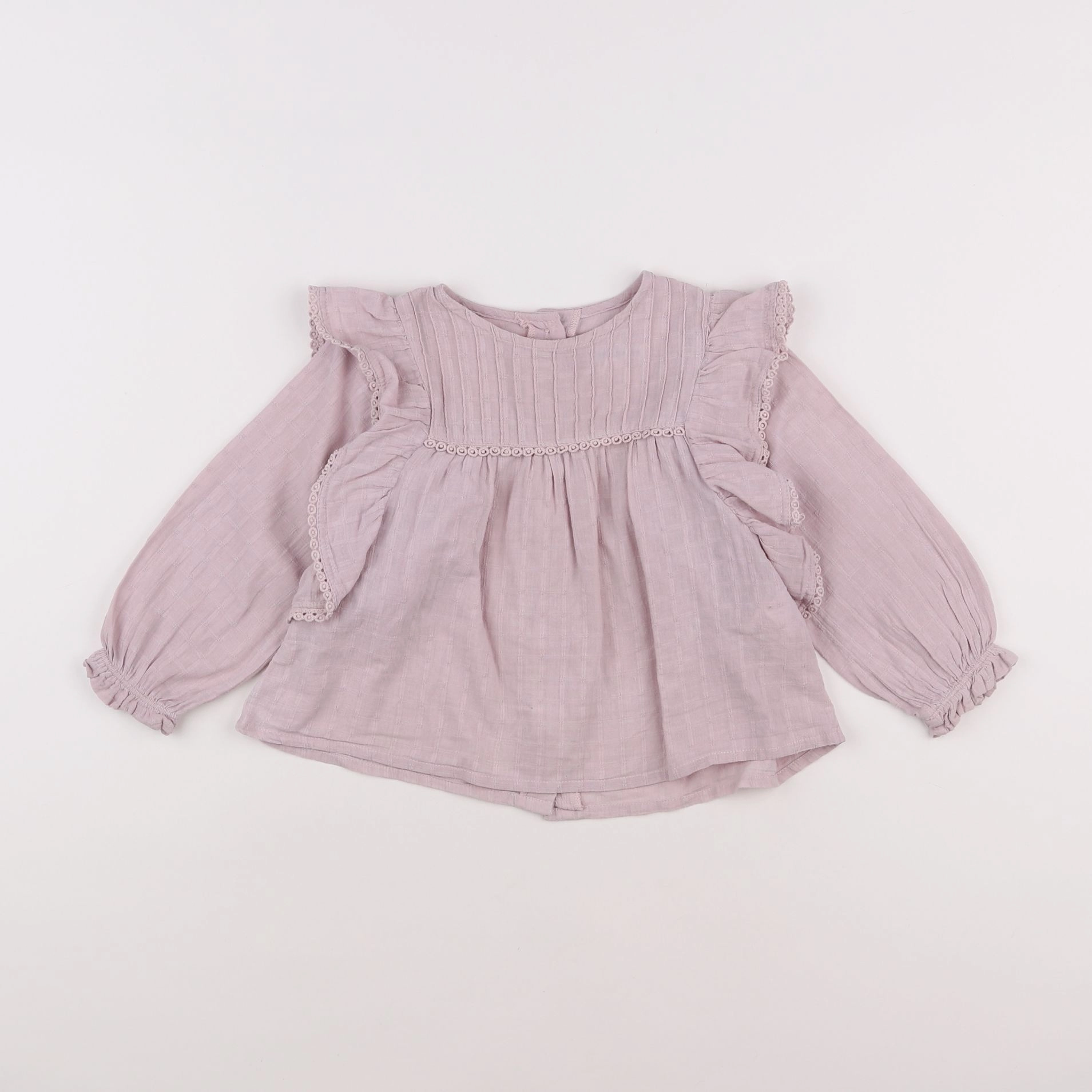 Vertbaudet - blouse rose - 18 mois