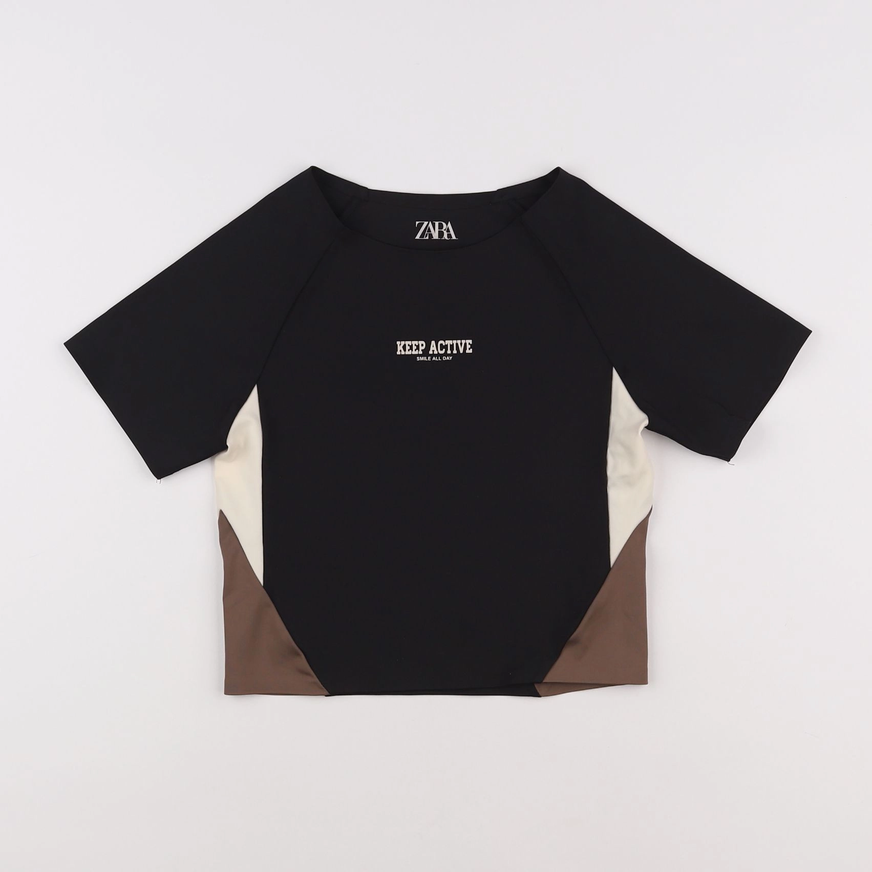 Zara - tee-shirt noir - 11/12 ans