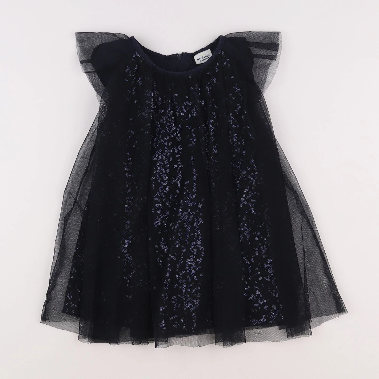 Tape à l'oeil - robe bleu - 2 ans