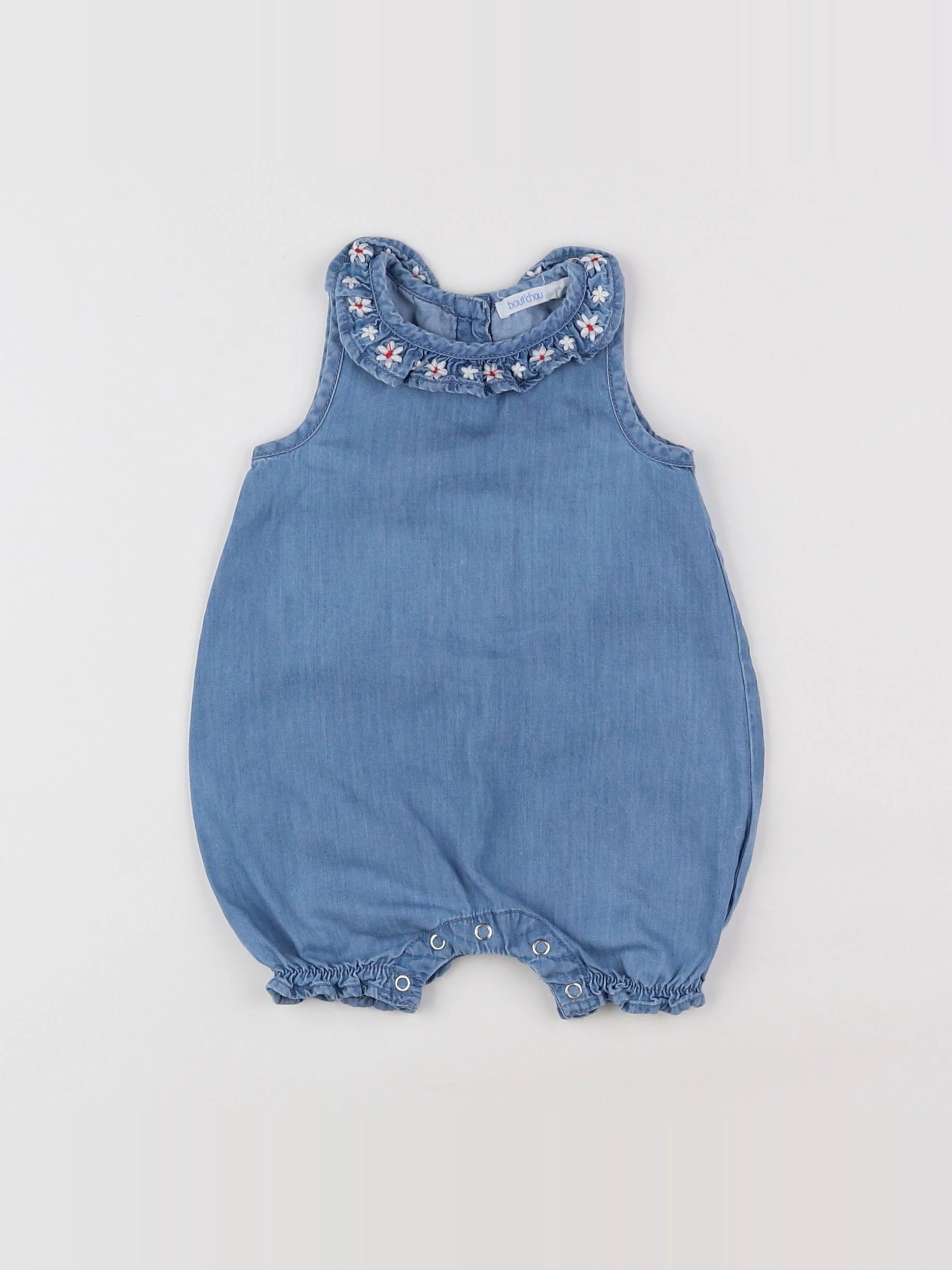 Boutchou - combinaison bleu - 3 mois