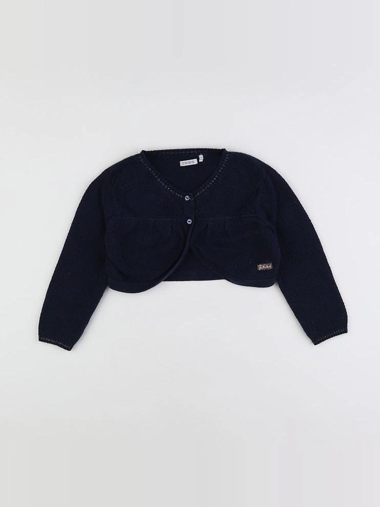 IKKS - gilet bleu - 18 mois