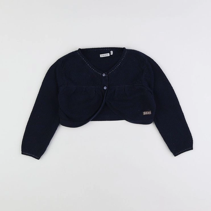 IKKS - gilet bleu - 18 mois