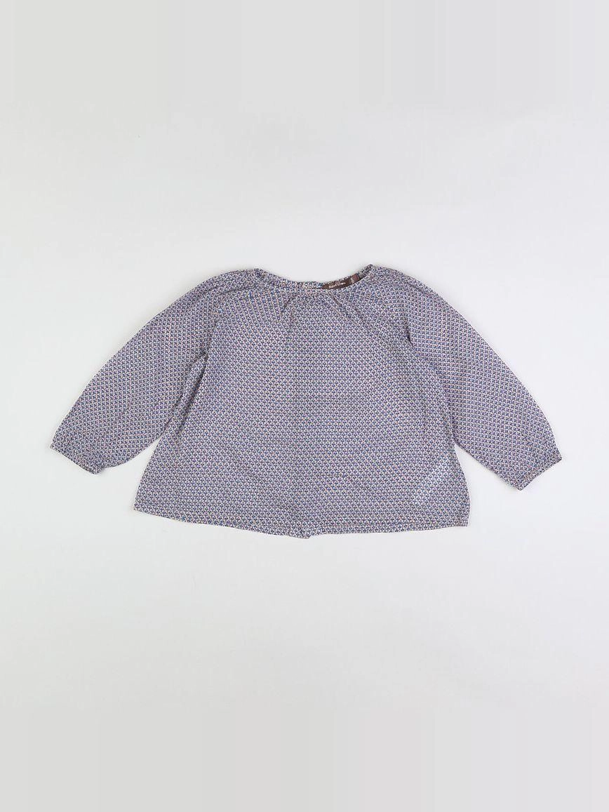 Boutchou - blouse multicolore - 18 mois