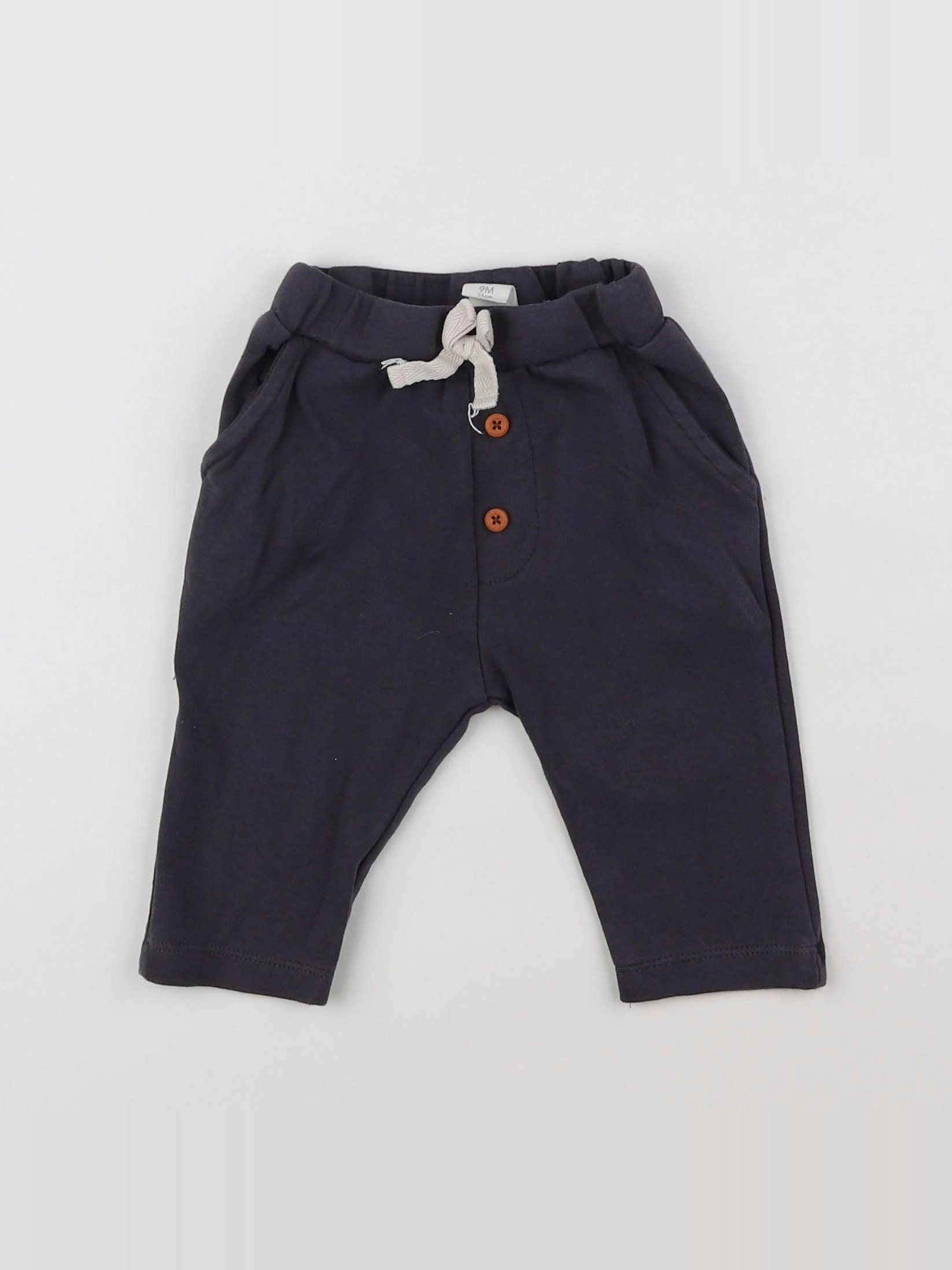 Cotton Fish - jogging gris - 9 mois