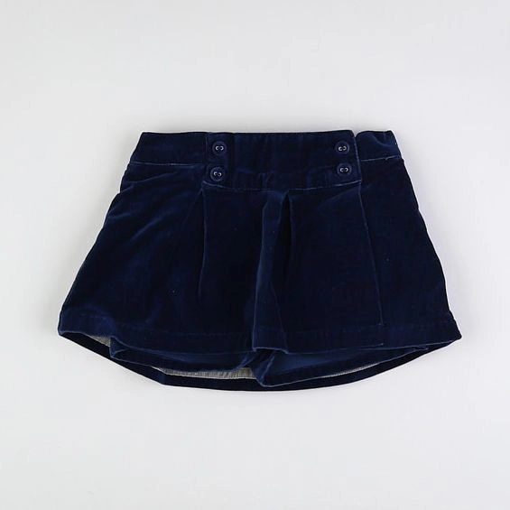 Noukie's - jupe short bleu - 18 mois