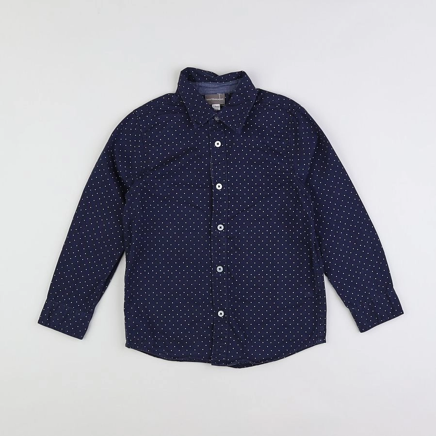 Vertbaudet - chemise bleu - 5 ans