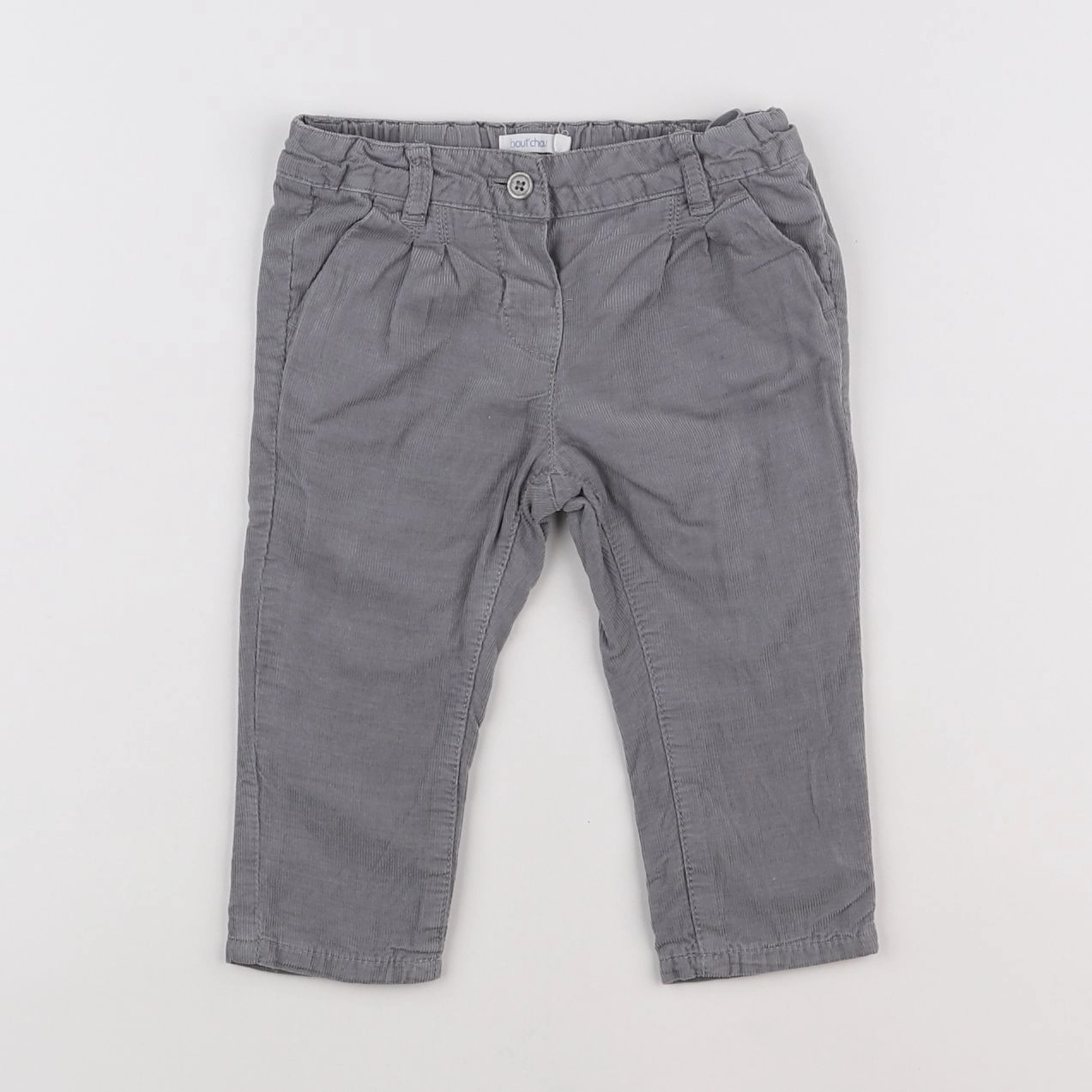Boutchou - pantalon gris - 9 mois