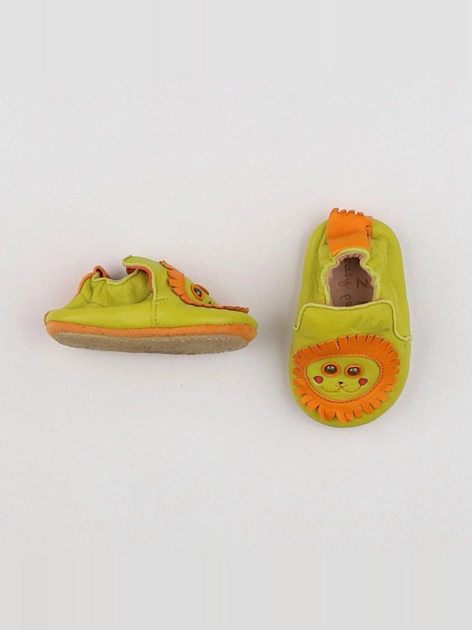 Easy Peasy - chaussons jaune, orange - pointure 16/17