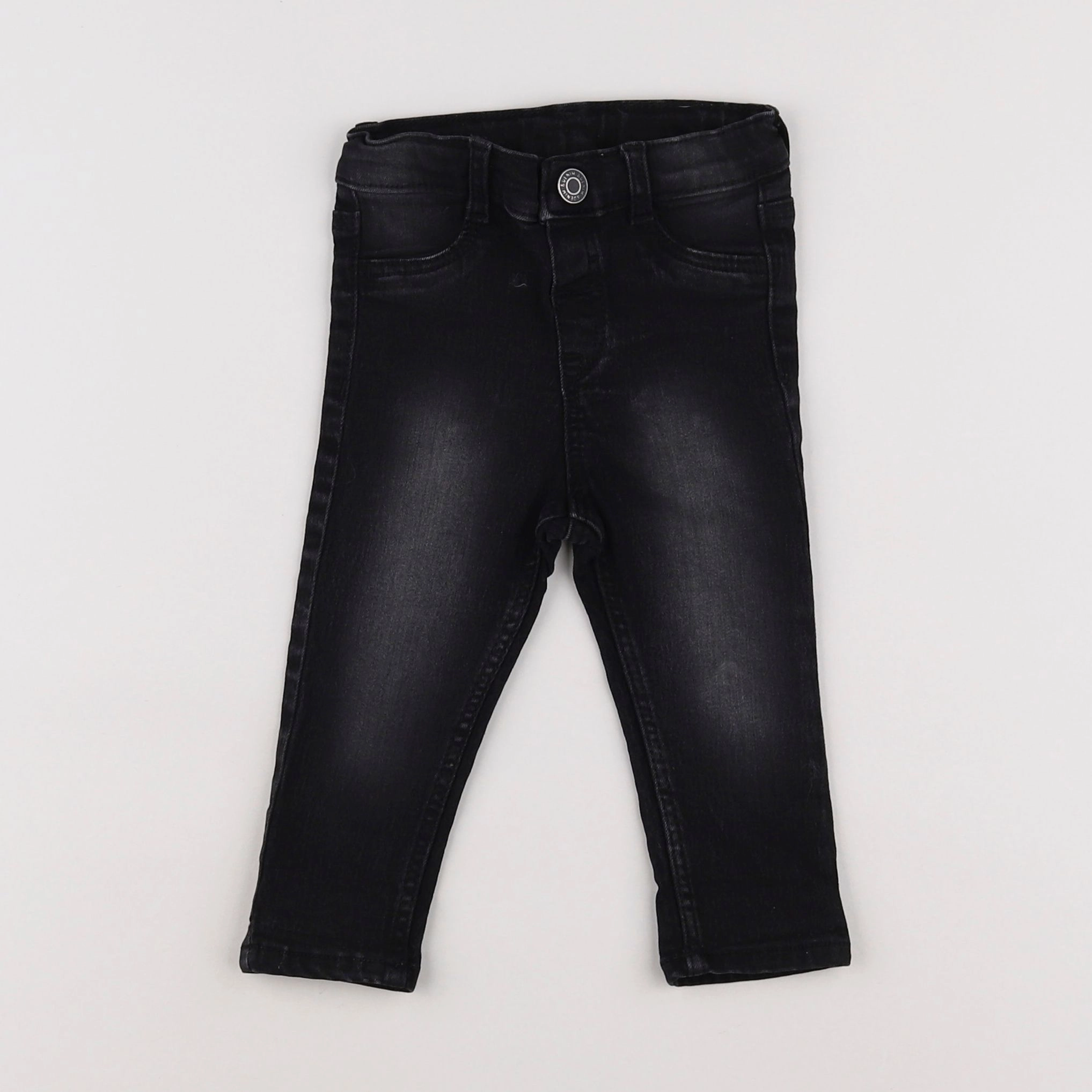 H&M - jegging noir - 9 mois