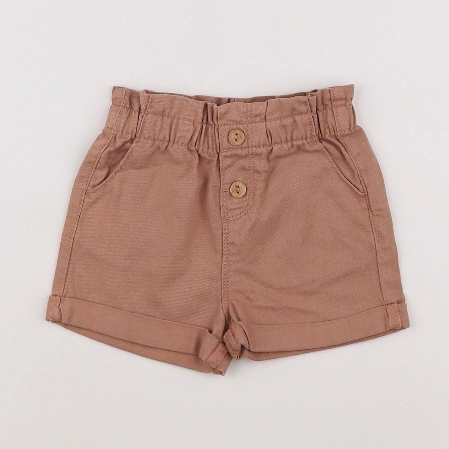 Vertbaudet - short rose - 18 mois