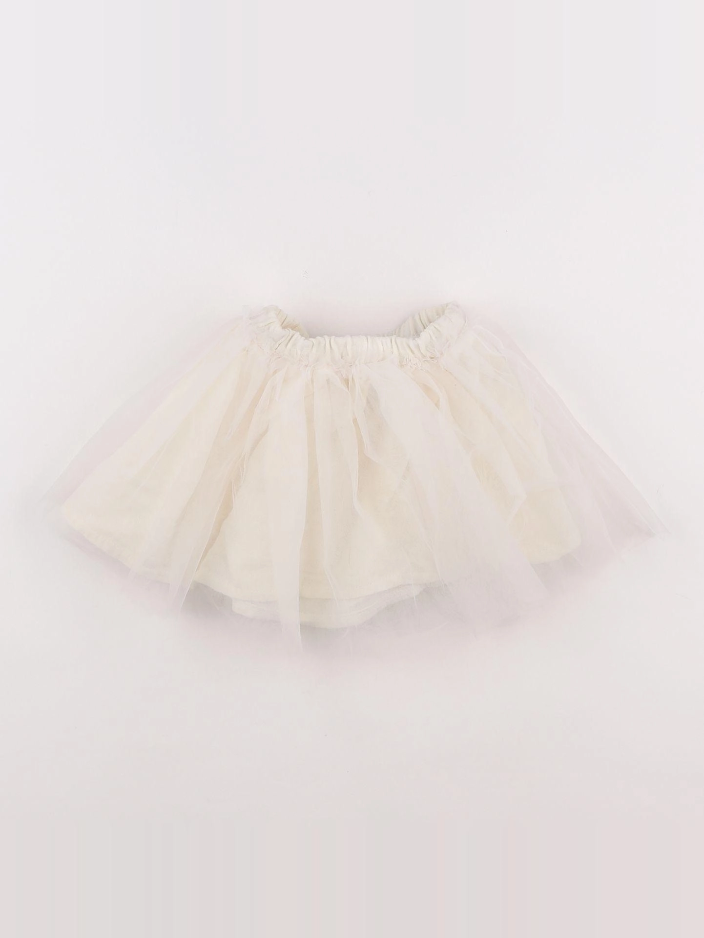 Zara - jupe beige - 12/18 mois