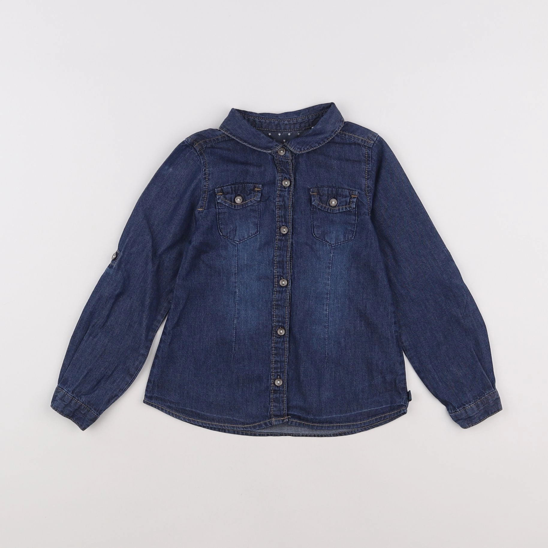 Okaidi - chemise bleu - 4 ans