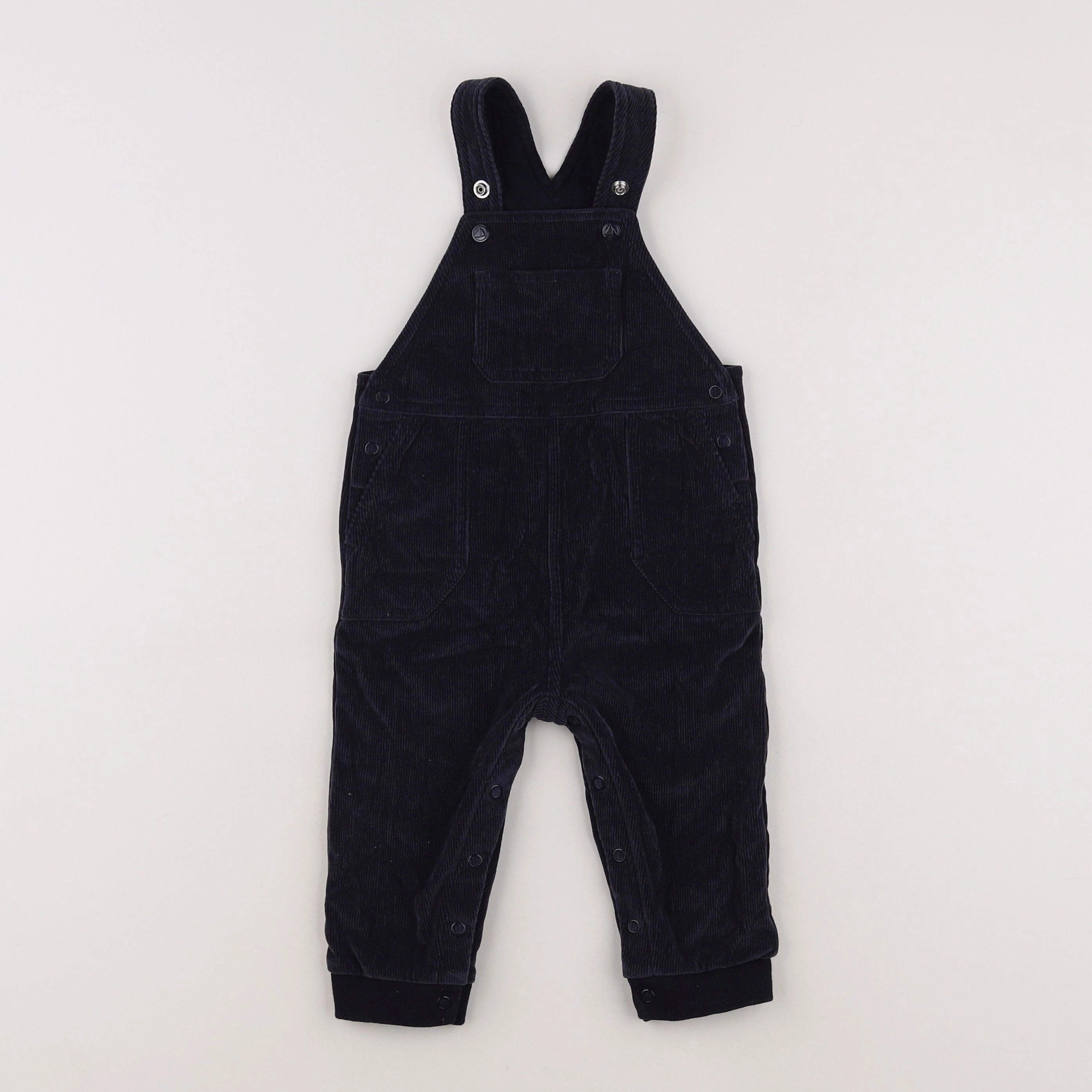 Petit Bateau - salopette bleu - 12 mois