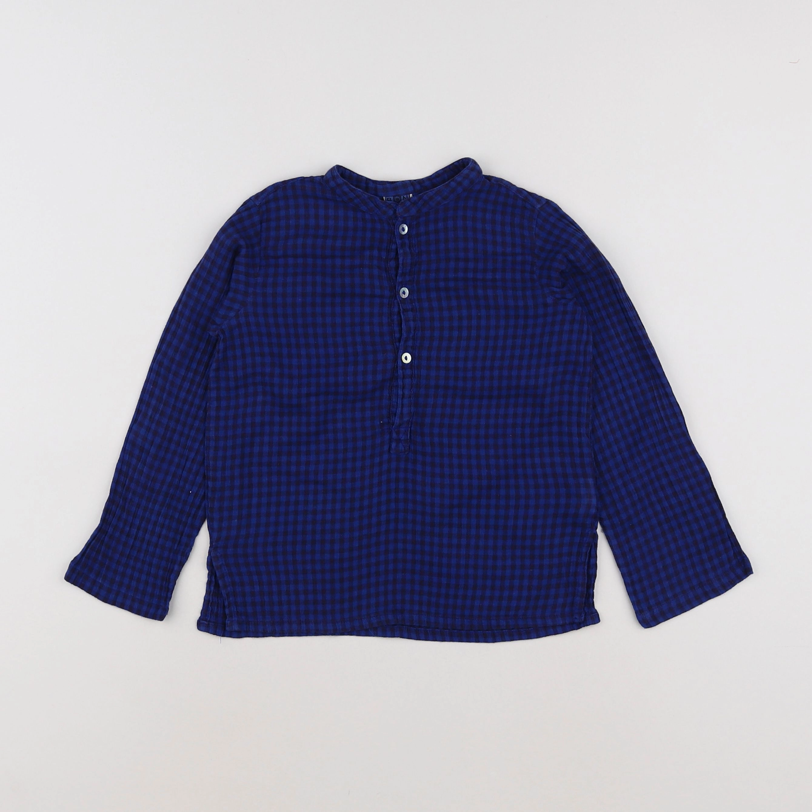 Bonton - chemise bleu - 4 ans