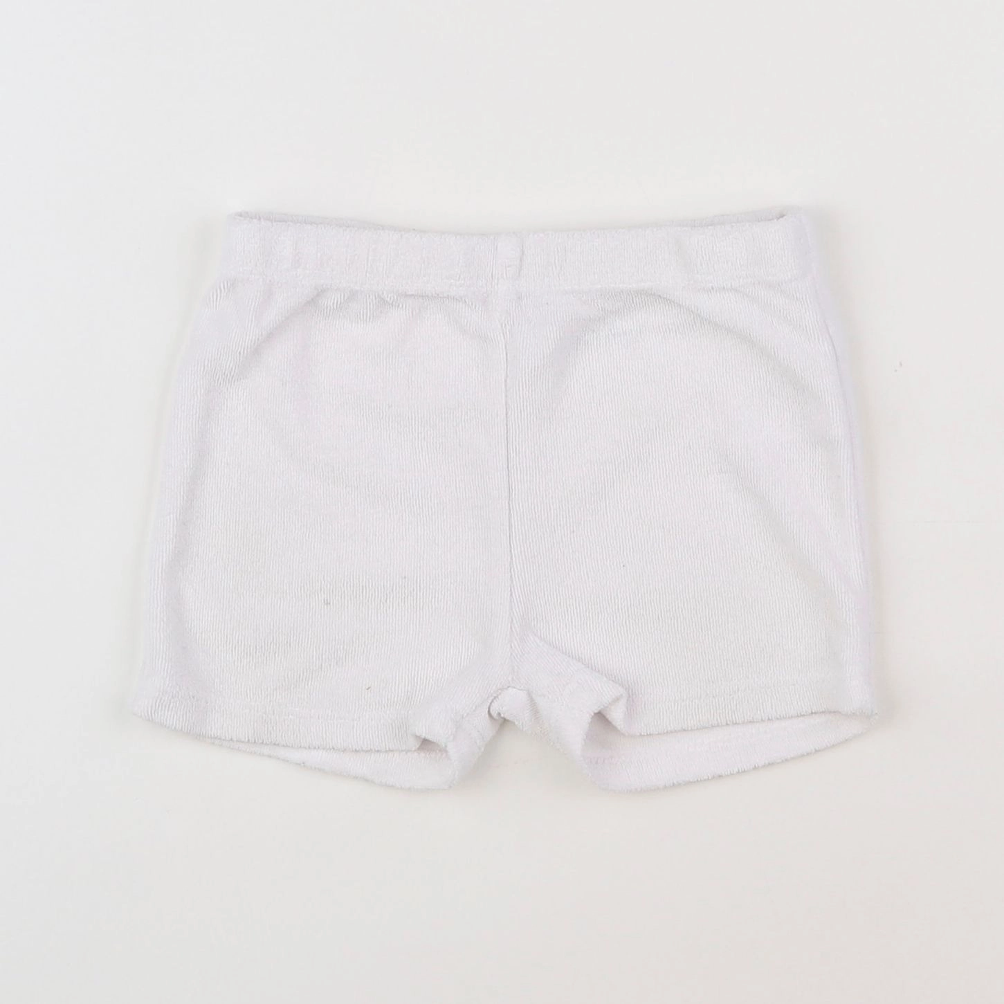 Vertbaudet - short blanc - 18 mois