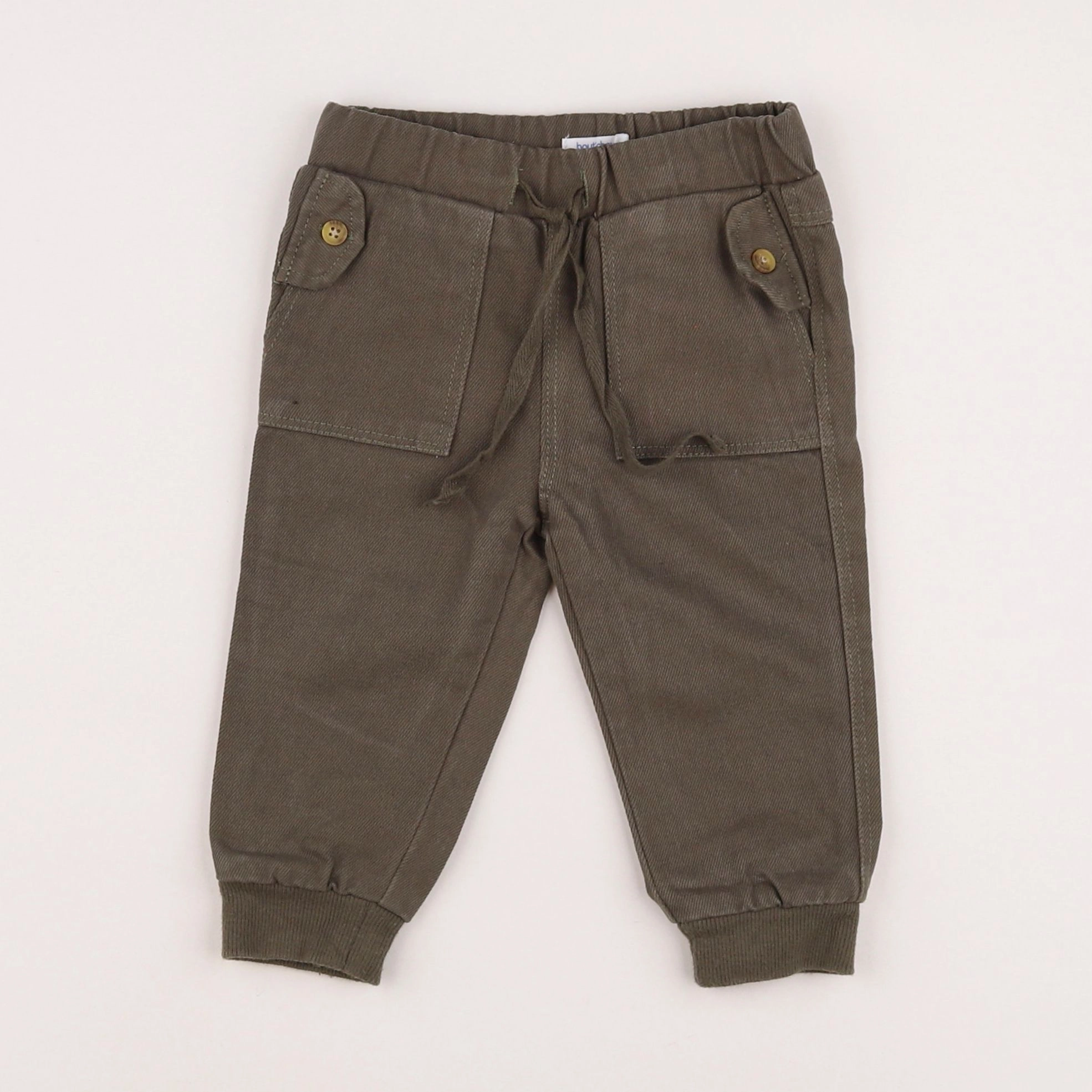 Boutchou - pantalon vert - 6 mois