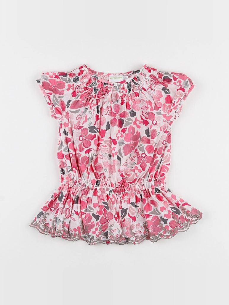 Vertbaudet - robe multicolore - 3 ans