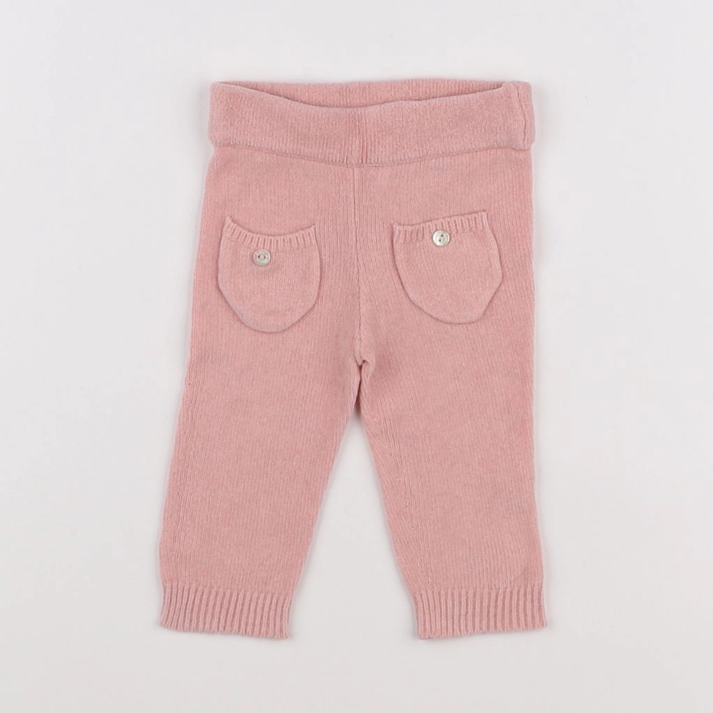 Tartine & Chocolat - legging rose - 3 mois