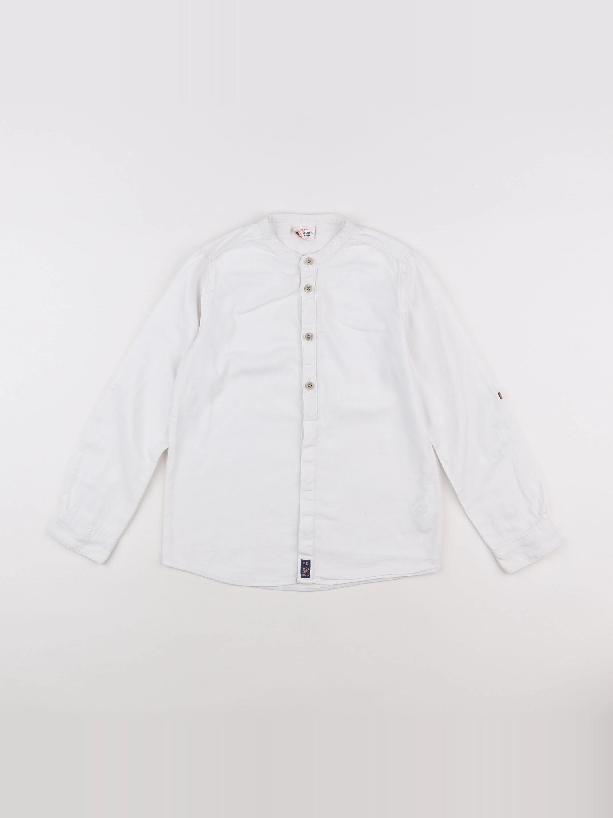 Tape à l'oeil - chemise blanc - 6 ans