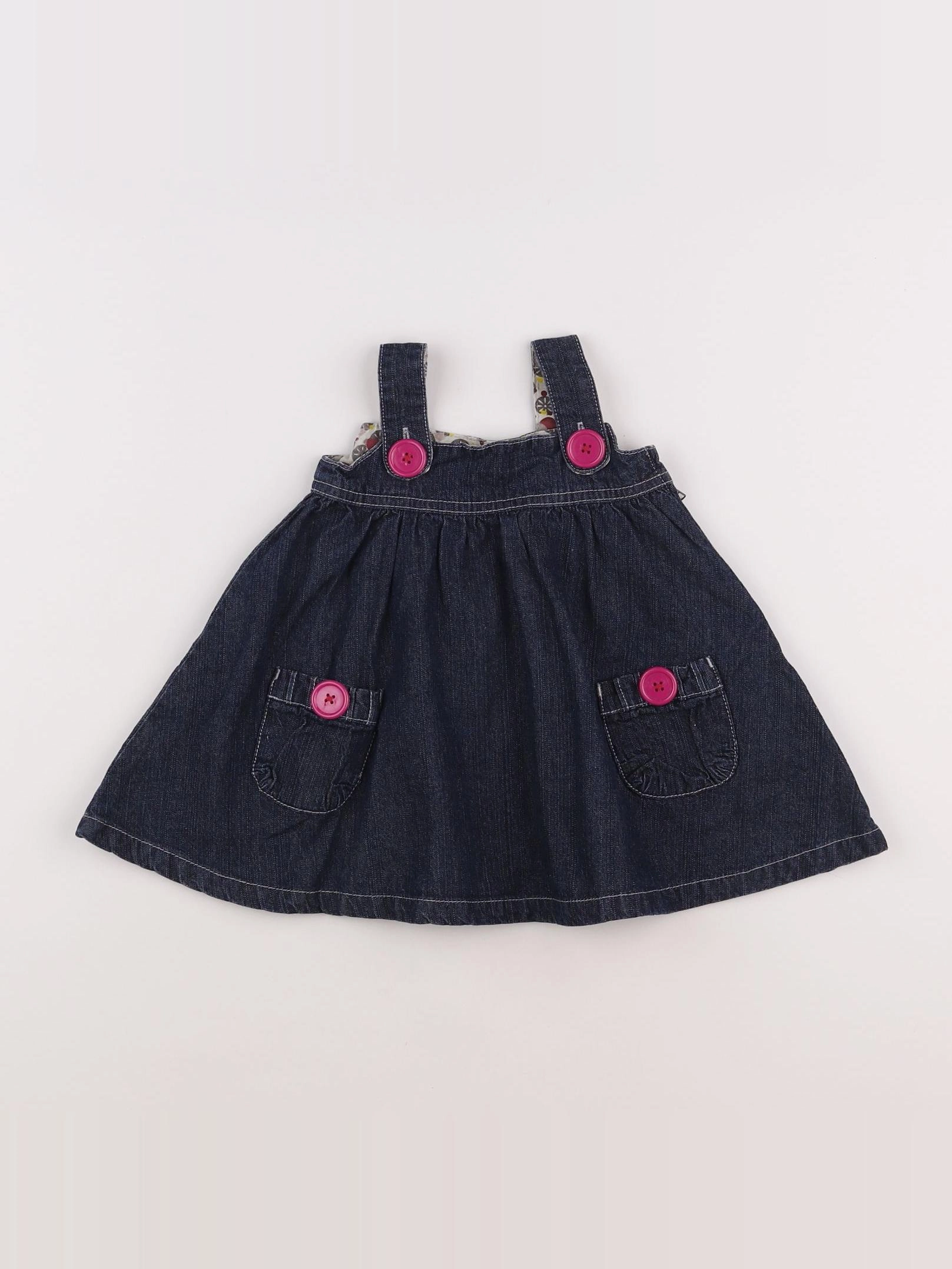 La Redoute - robe bleu - 3/6 mois