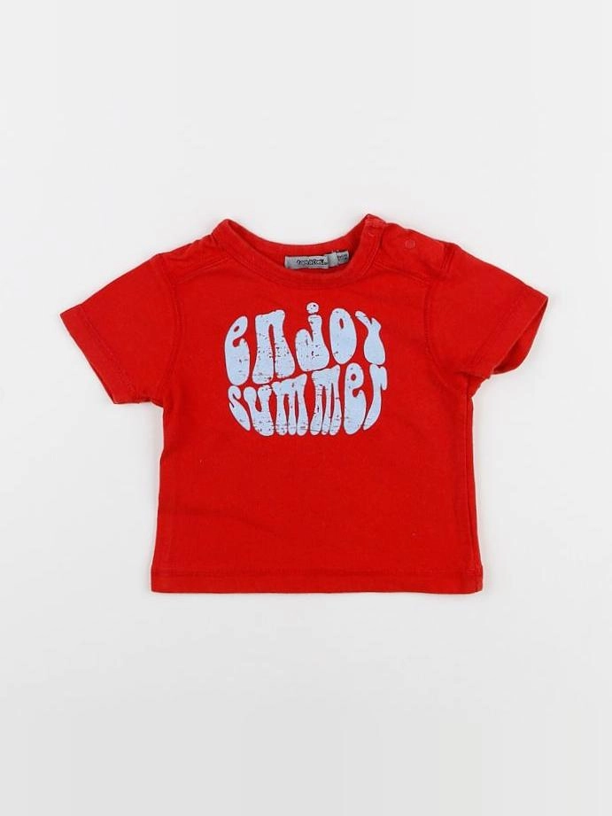 Tape à l'oeil - tee-shirt rouge - 6 mois