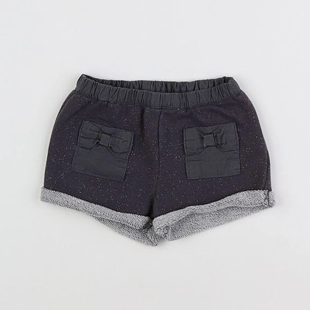 Vertbaudet - short gris - 12 mois