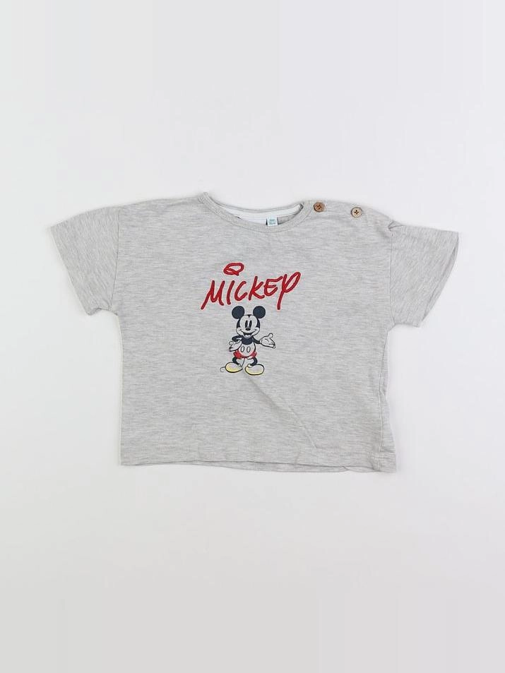 Vertbaudet - tee-shirt gris - 18 mois