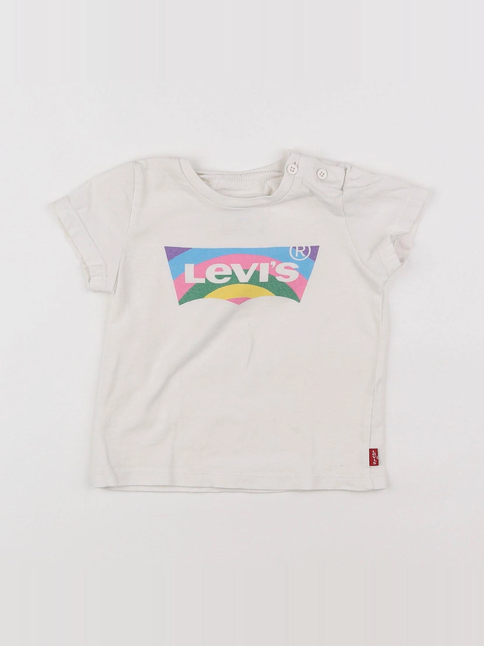 Levi's - tee-shirt blanc - 9 mois