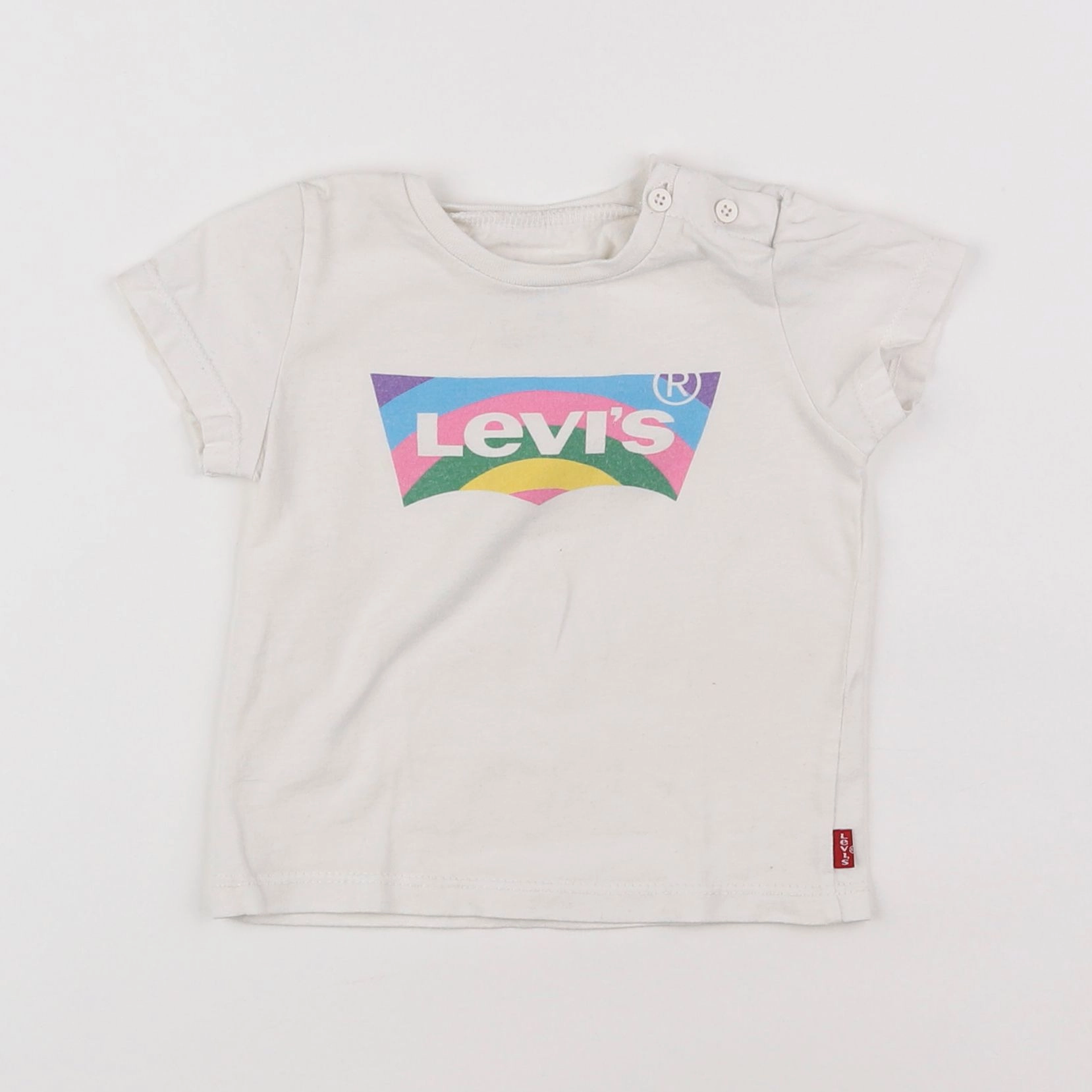 Levi's - tee-shirt blanc - 9 mois