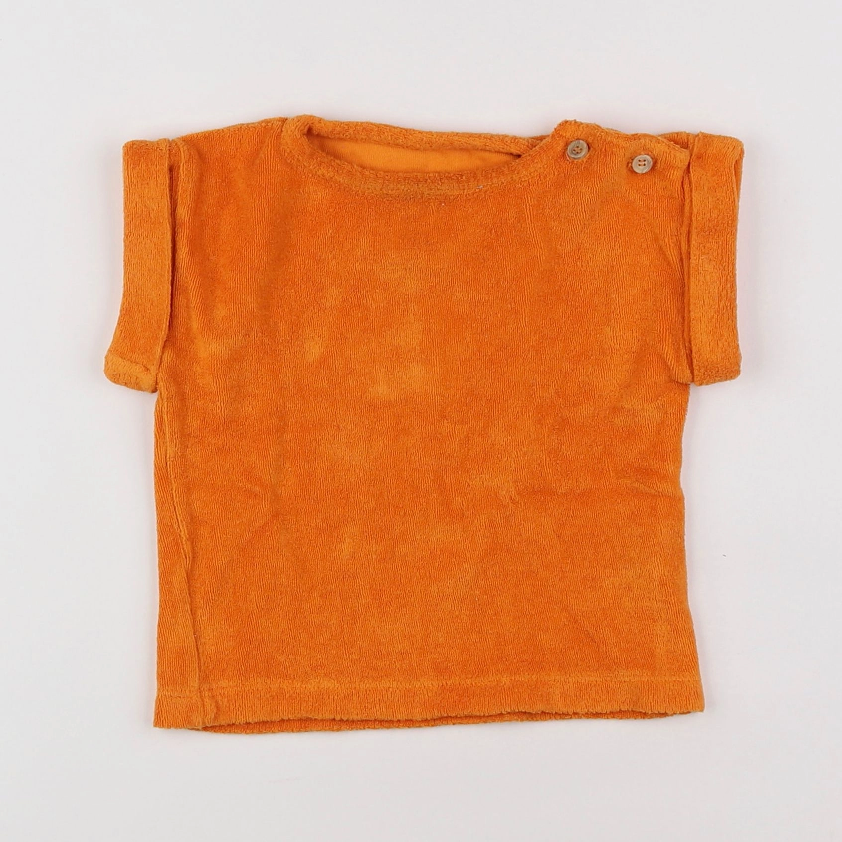 Poudre Organic - tee-shirt orange - 9 mois