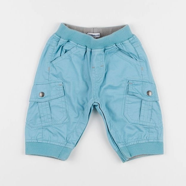 Vertbaudet - pantalon bleu - 3 mois