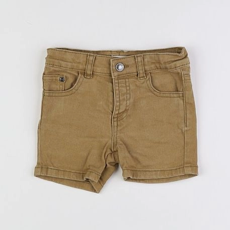 Vertbaudet - short marron - 12 mois