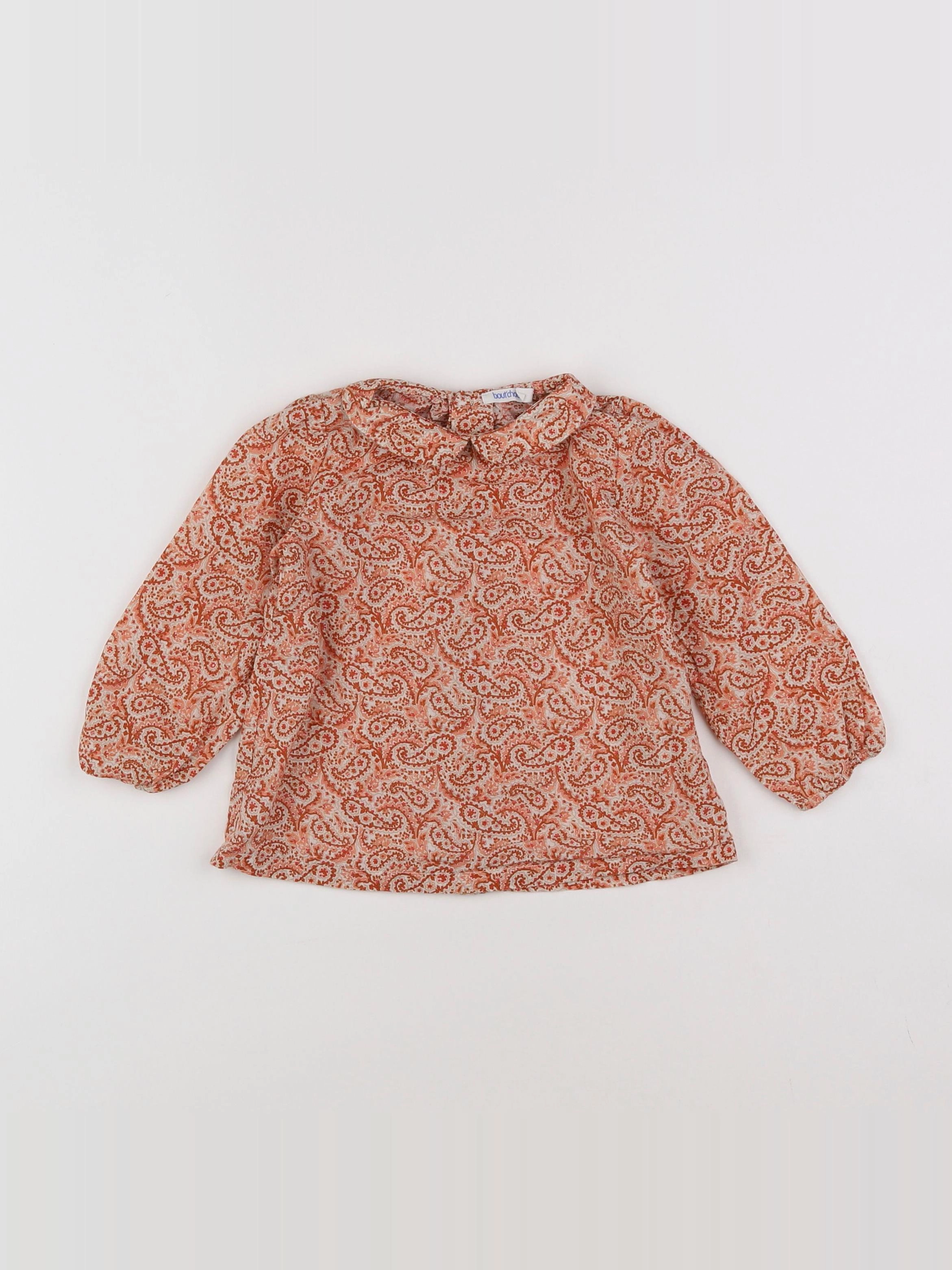 Boutchou - blouse multicolore - 18 mois