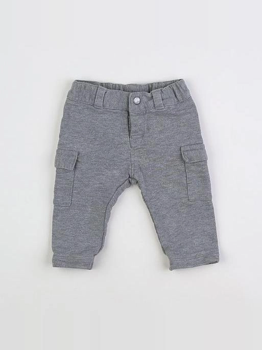 Petit Bateau - jogging gris - 3 mois