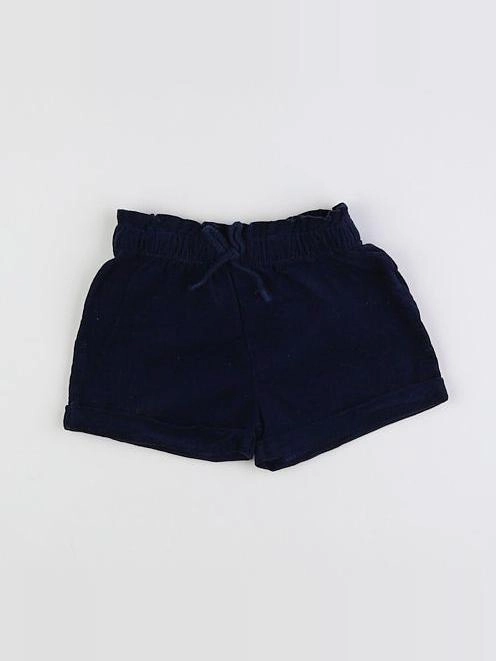Vertbaudet - short bleu - 18 mois