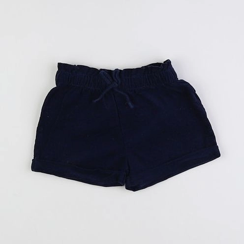 Vertbaudet - short bleu - 18 mois