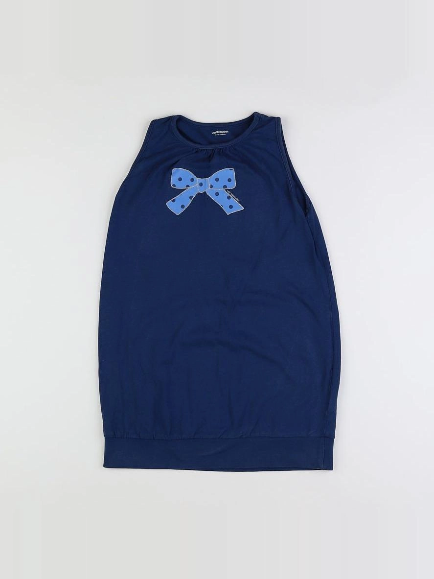Vertbaudet - robe bleu - 8 ans