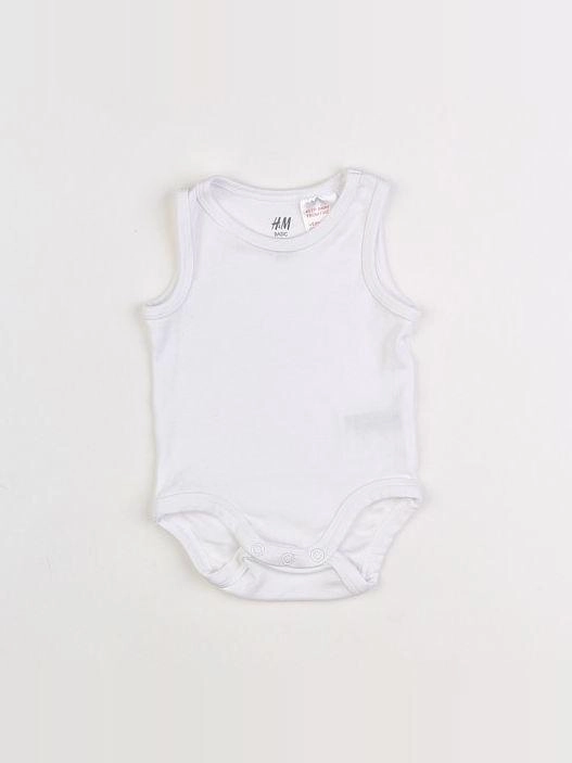 H&M - body blanc - 3 mois
