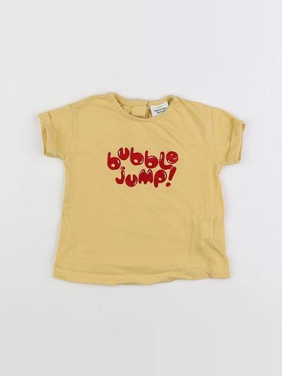 Tape à l'oeil - tee-shirt jaune - 12 mois