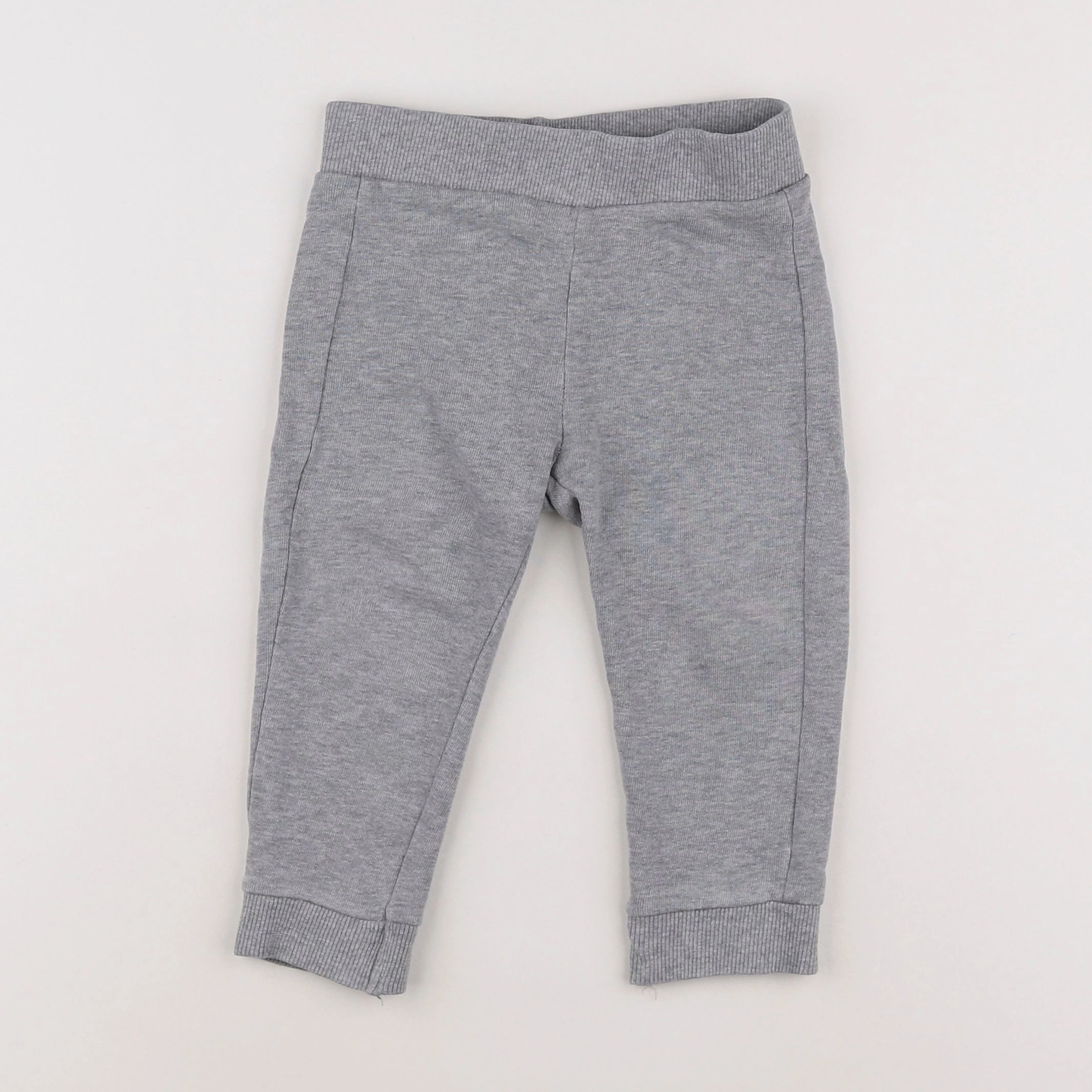 Benetton - jogging gris - 12 mois