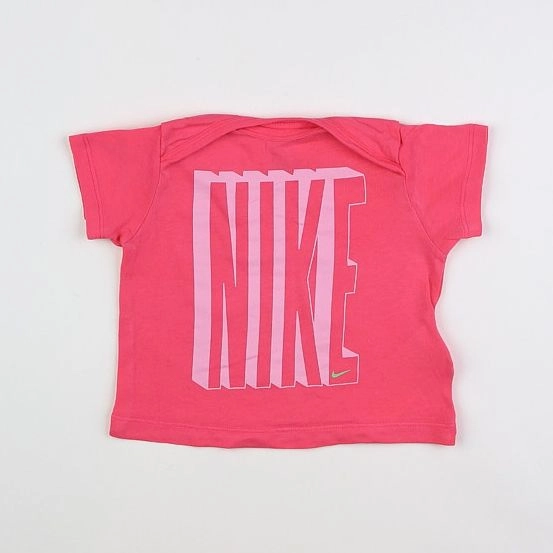 Nike - tee-shirt rose - 3/6 mois