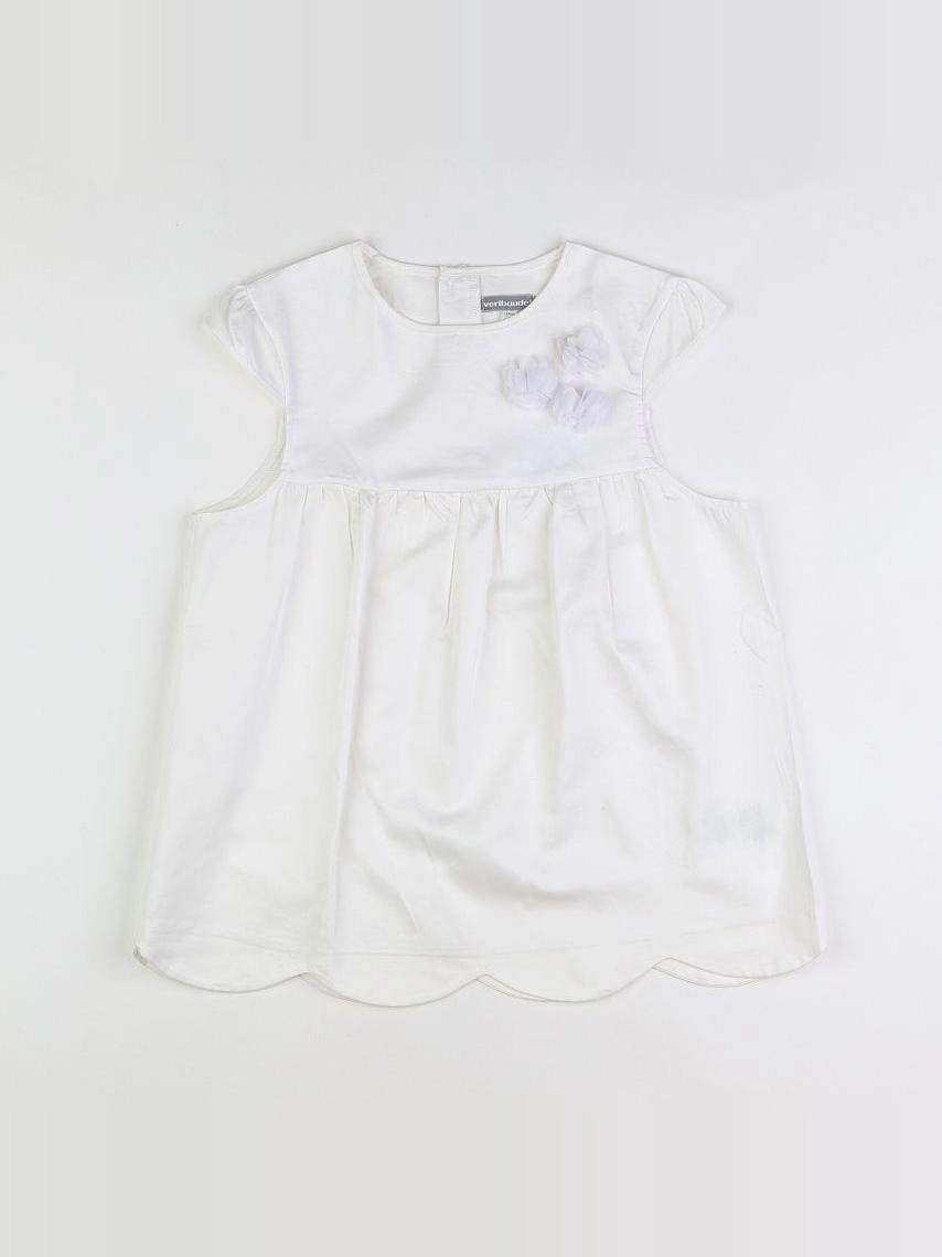 Vertbaudet - blouse blanc - 12 ans