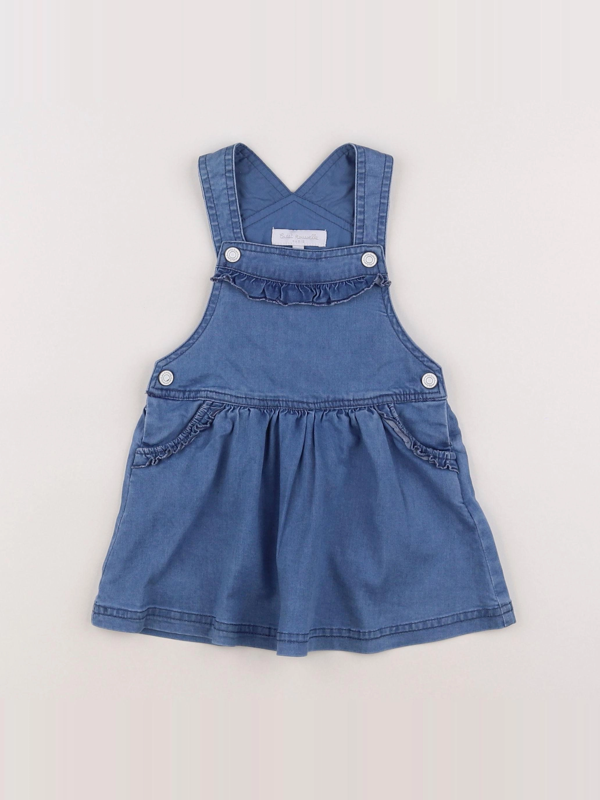 Cadet Rousselle - robe bleu - 18 mois