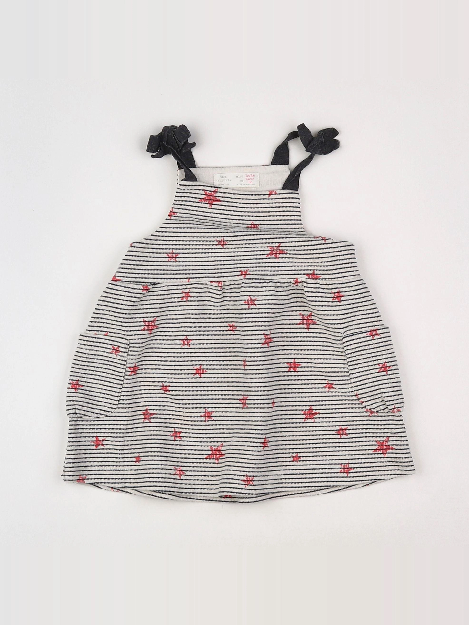 Zara - robe multicolore - 12/18 mois