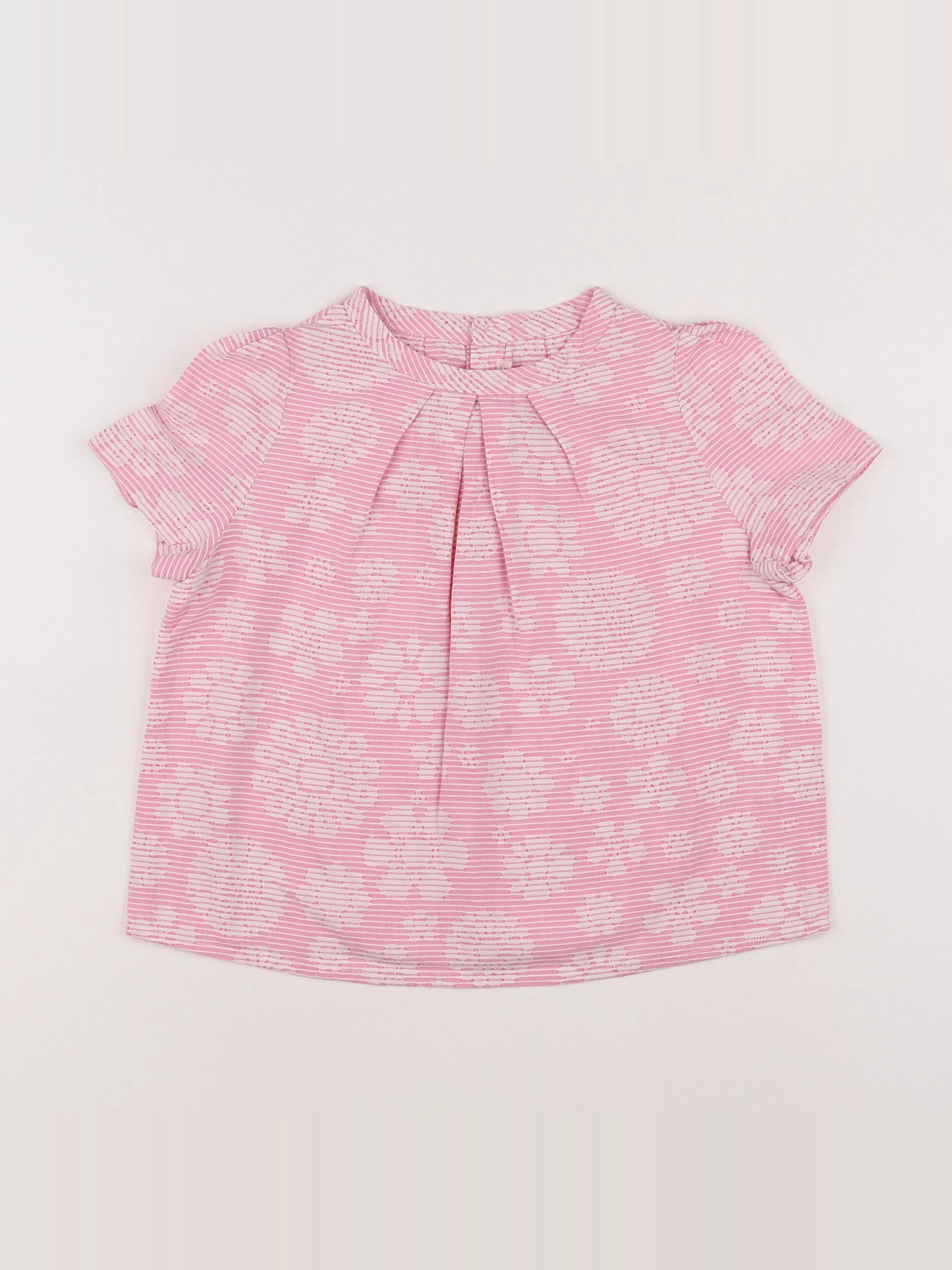 Bonpoint - blouse rose - 6 ans